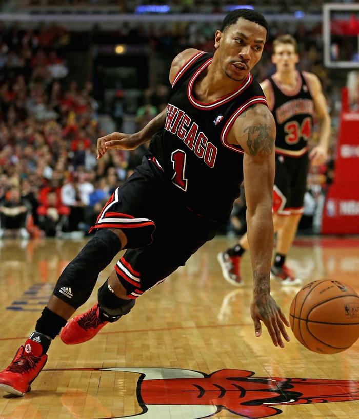 比赛中球员的突破动作惊艳全场