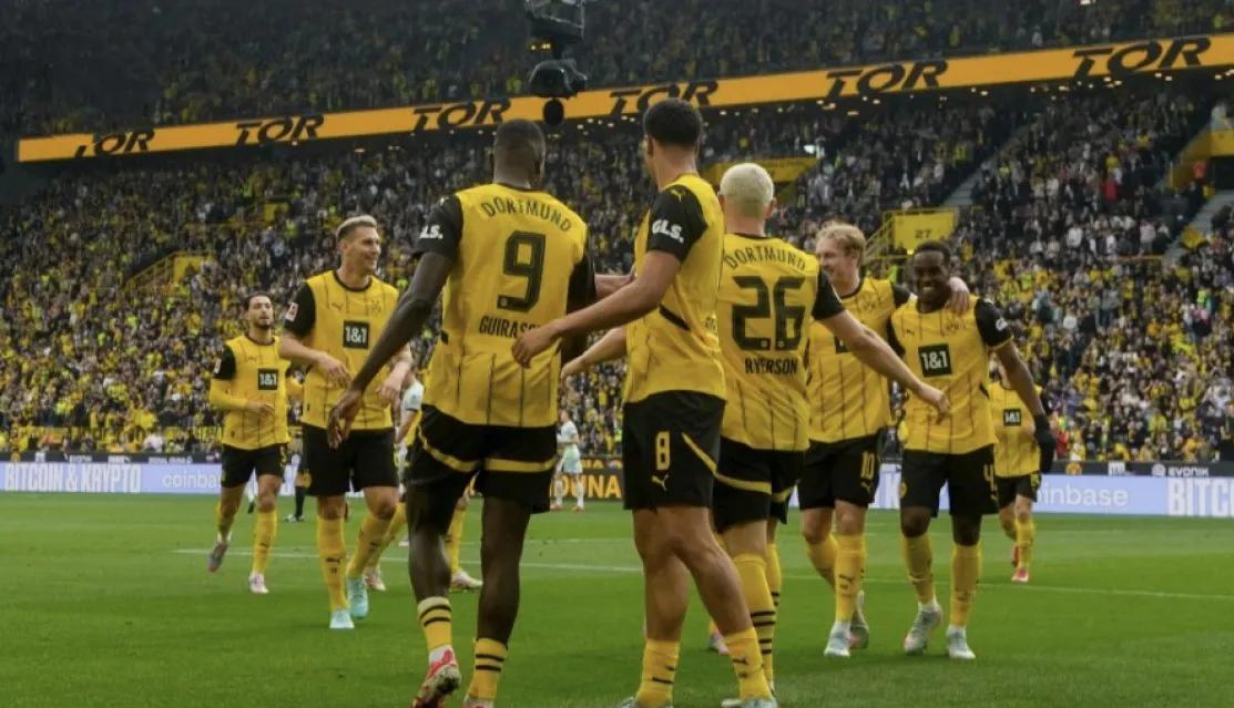 多特蒙德主场逆转获胜，取得关键三分