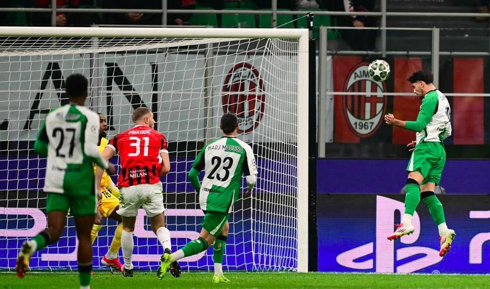 AC米兰后点破门，客场逃脱连胜的命运的简单介绍